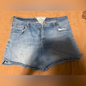 Levi's Light Blue Jean Shorts